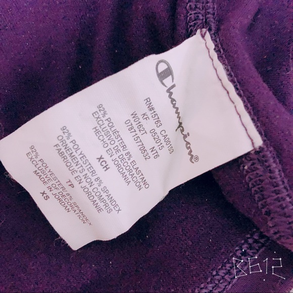 champion purple warm top like new - Picture 4 of 4